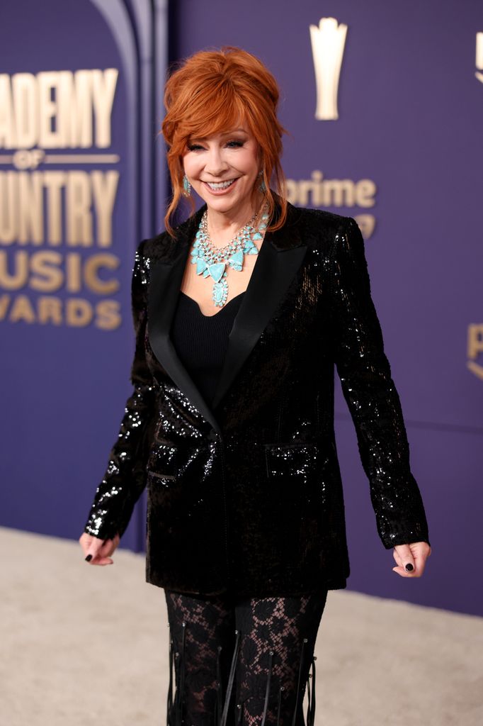 Reba has learned to love her vibrant hair color
