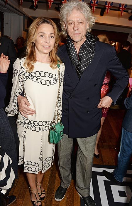 Bob Geldof and Jeanna Marine