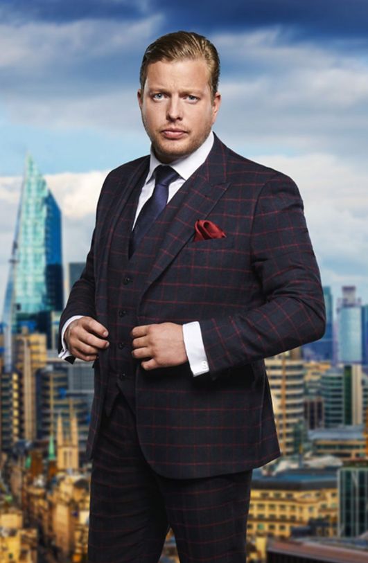 Promotional image of Thomas Skinner on The Apprentice