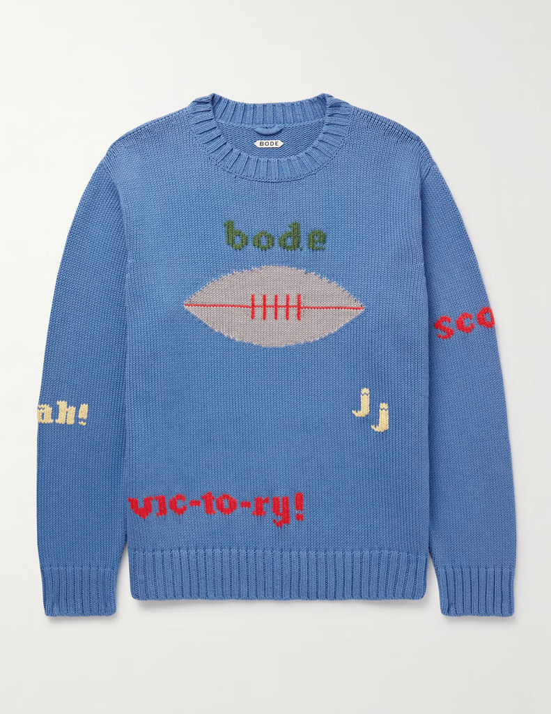 bode jumper rugby blue