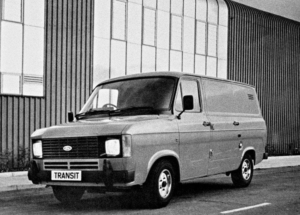 The Van believed to have been used in the Brink's Mat Robbery