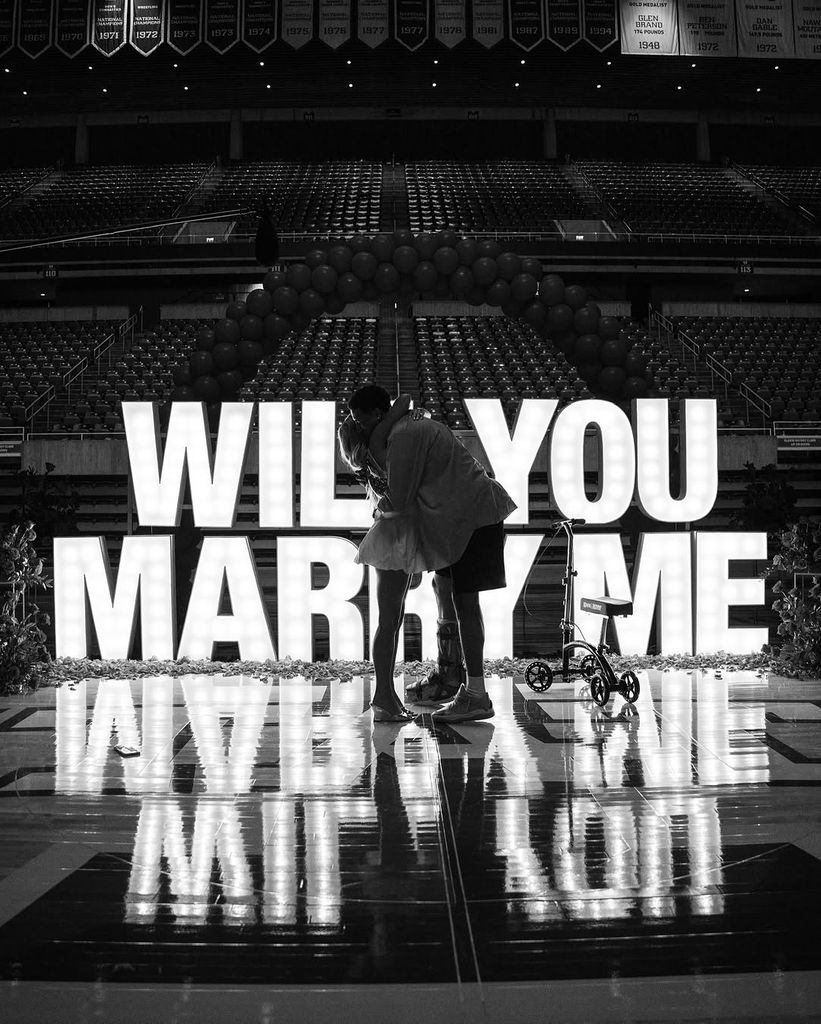 Tyrese Haliburton propose à Jade Jones