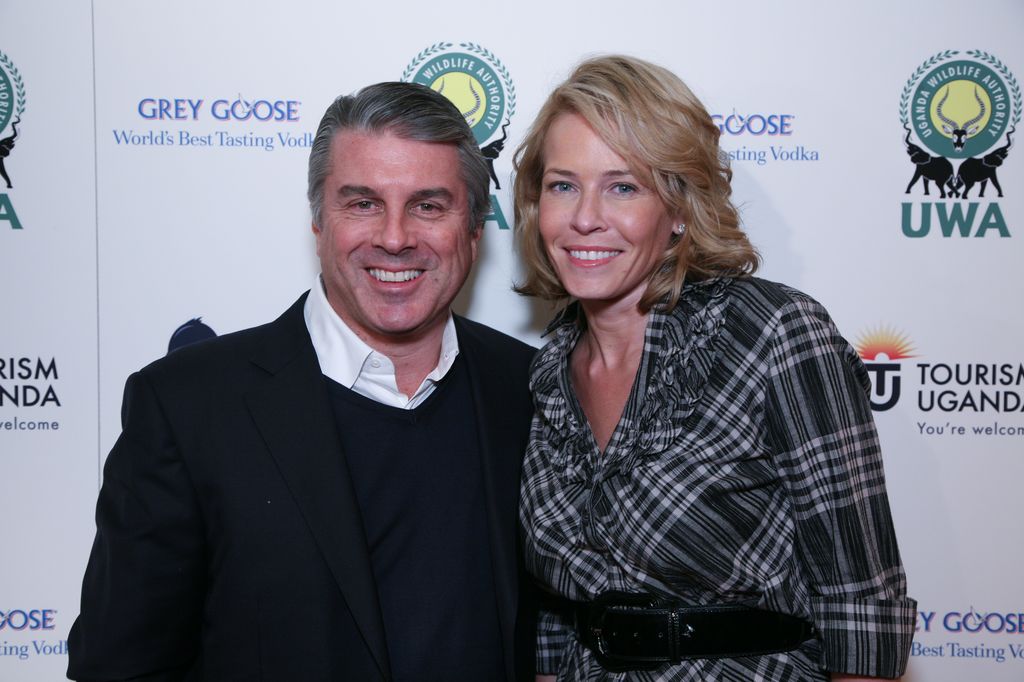Ted Harbert and Chelsea Handler attend A Rumble In The Concrete Jungle at Sony Studios on December 7, 2009 in Culver City, California
