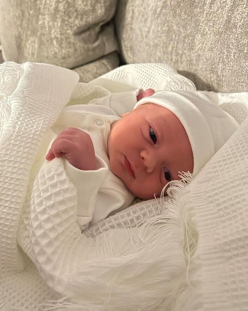 Gogglebox star Georgia Bell's newborn son, Hugh