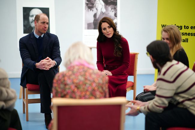 Prince William and Kate at a public engagement 