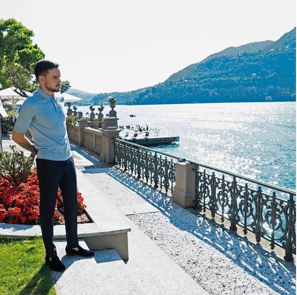 Liam Payne Lake Como