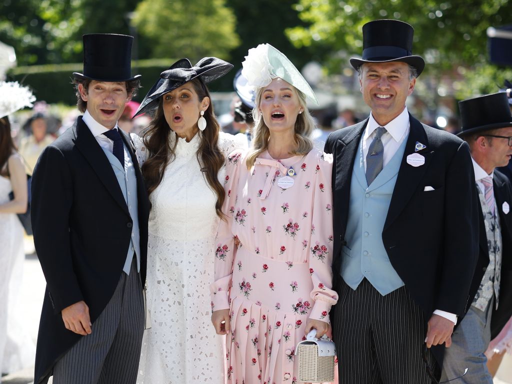 Thomas van Straubenzee attends Royal Ascot