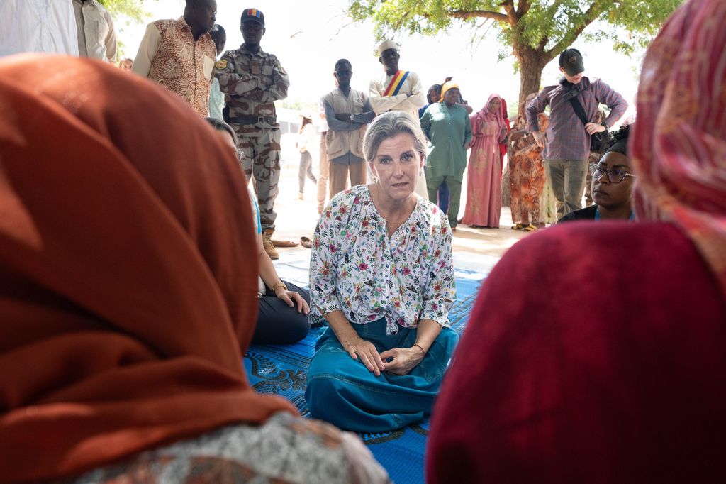 Duchess Sophie talks to women