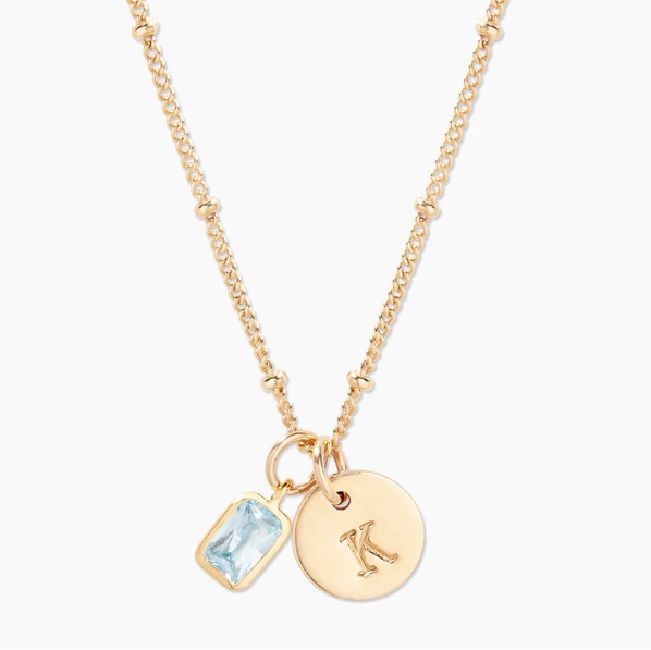 best aquamarine jewelry personalized necklace