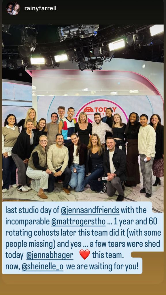 Jenna & Friends crew photograph