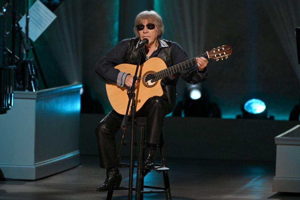 WASHINGTON, DC - MARCH 13: Singer Jose Feliciano performs at the 2019 Gershwin Prize Honoree's Tribute Concert at DAR Constitution Hall on March 13, 2019 in Washington, DC. (Photo by Shannon Finney/Getty Images)
