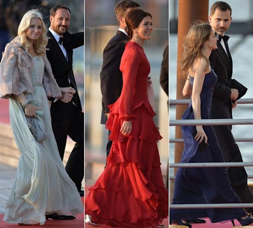 Dutch inauguration: The fashion from the gala dinner | HELLO!