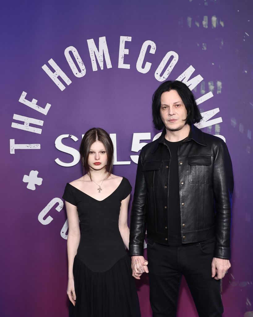 Scarlett White and Jack White, February 14, 2025