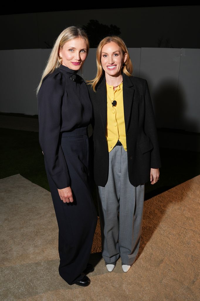 Cameron Diaz and Katherine Power attend Fortune's Most Powerful Women Summit 2024