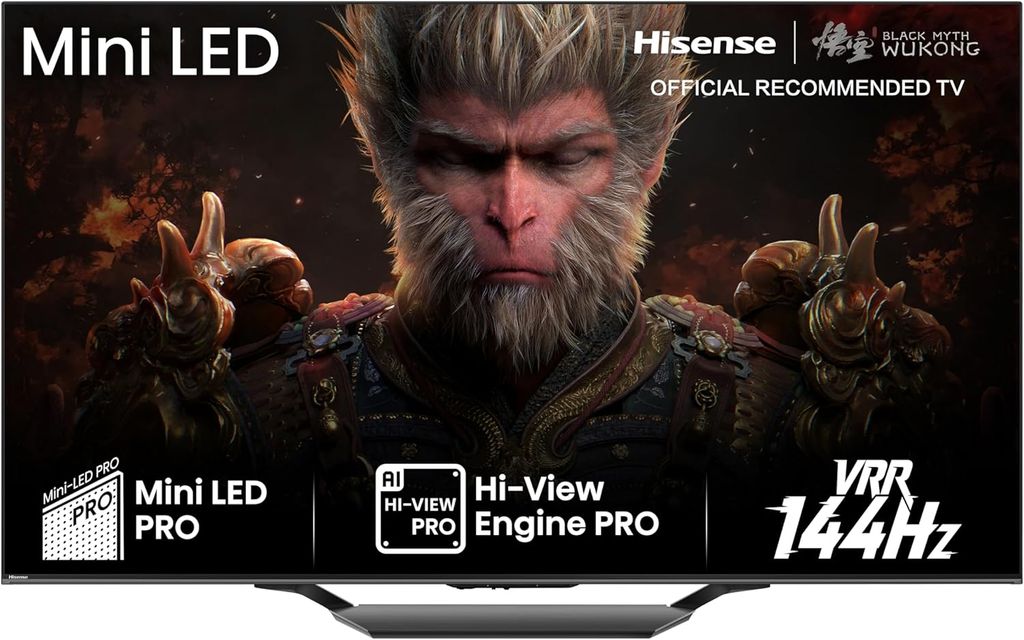 Hisense 65 Inch 144Hz Mini-LED Smart TV