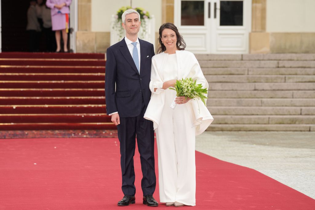 Alexandra and Nicolas Bagory's civil wedding