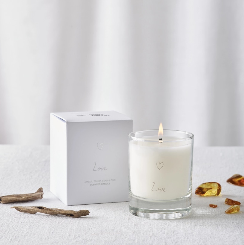 The White Company Love Candle