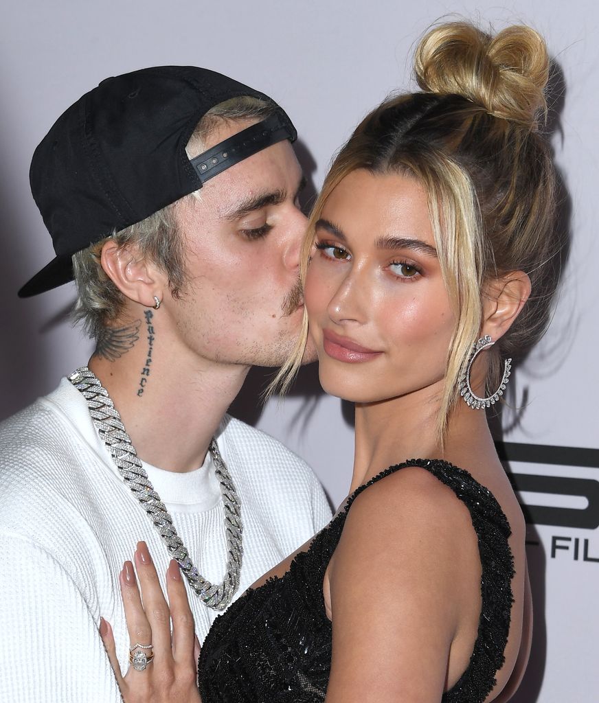 Justin Bieber and Hailey Bieber kissing amid baby news 