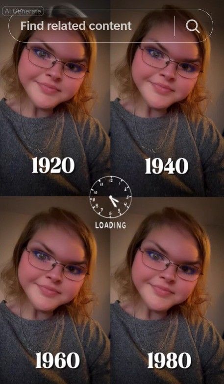 tammy slater with slimmer face after tiktok filter