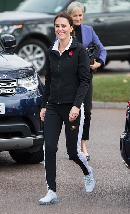 kate middleton blue trainers