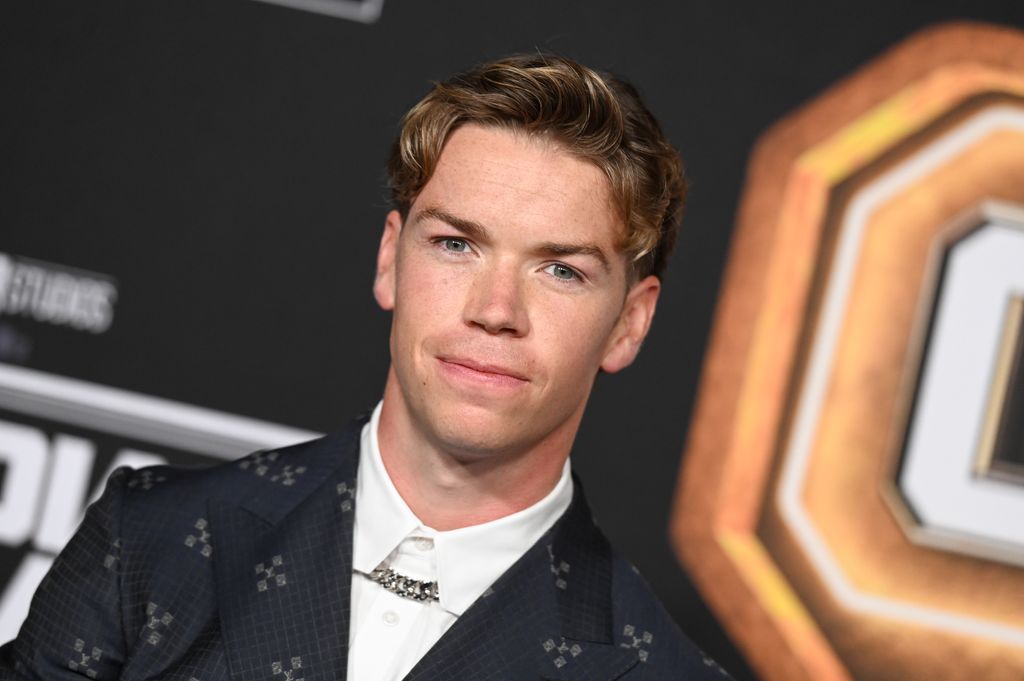 Will Poulter at the premiere of Guardians of the Galaxy Vol. 3