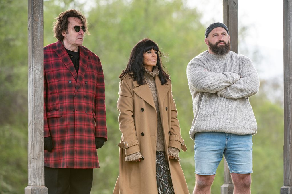 Claudia Winkleman burberry trench coat