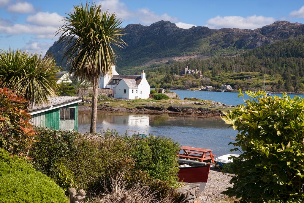 Plockton is near Kyle of Lochalsh