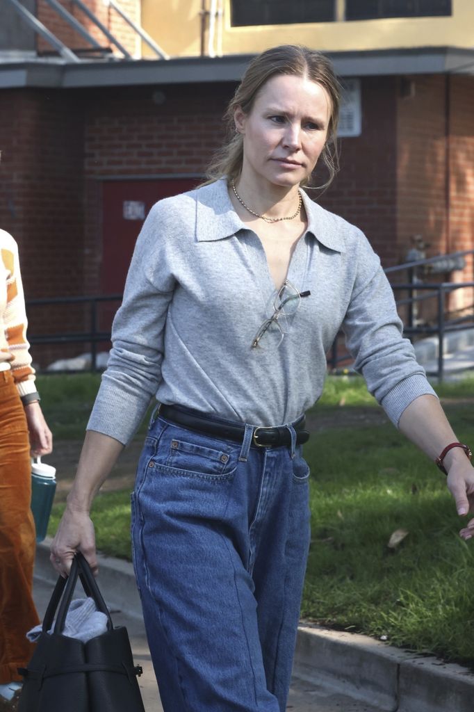 kristen bell makeup-free 