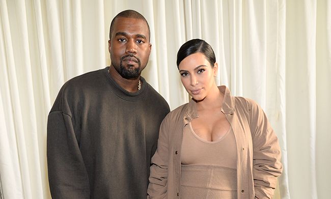 Kim Kardashian supporting Kanye West following hospitalisation