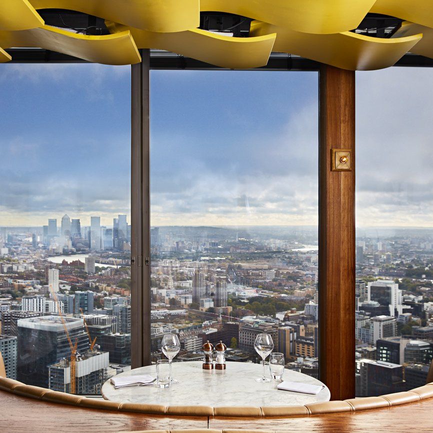 The view from Duck & Waffle