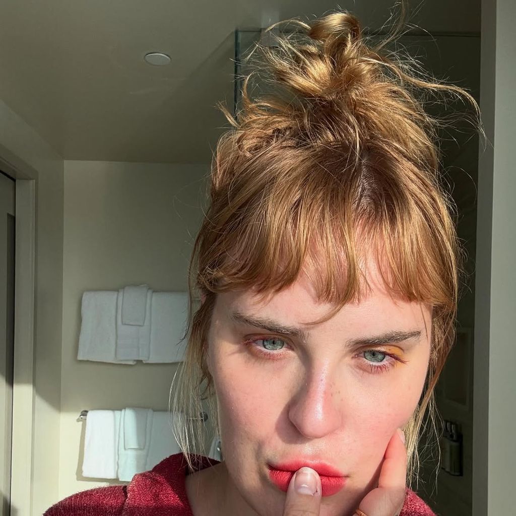 Tallulah says it feels amazing to have a healthy head of hair now