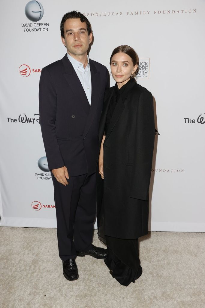 Ashley Olsen with husband Louis Eisner