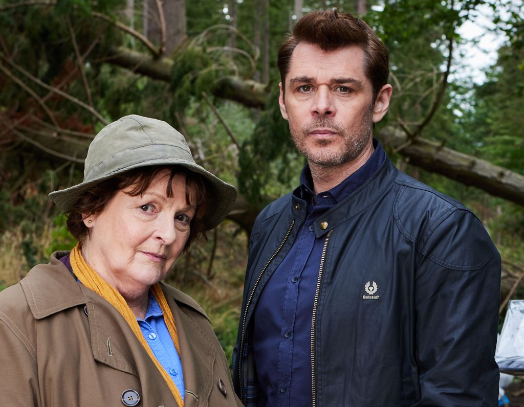 Brenda Blethyn as Vera Stanhope, Kenny Doughty as DS Aiden Healy in Vera