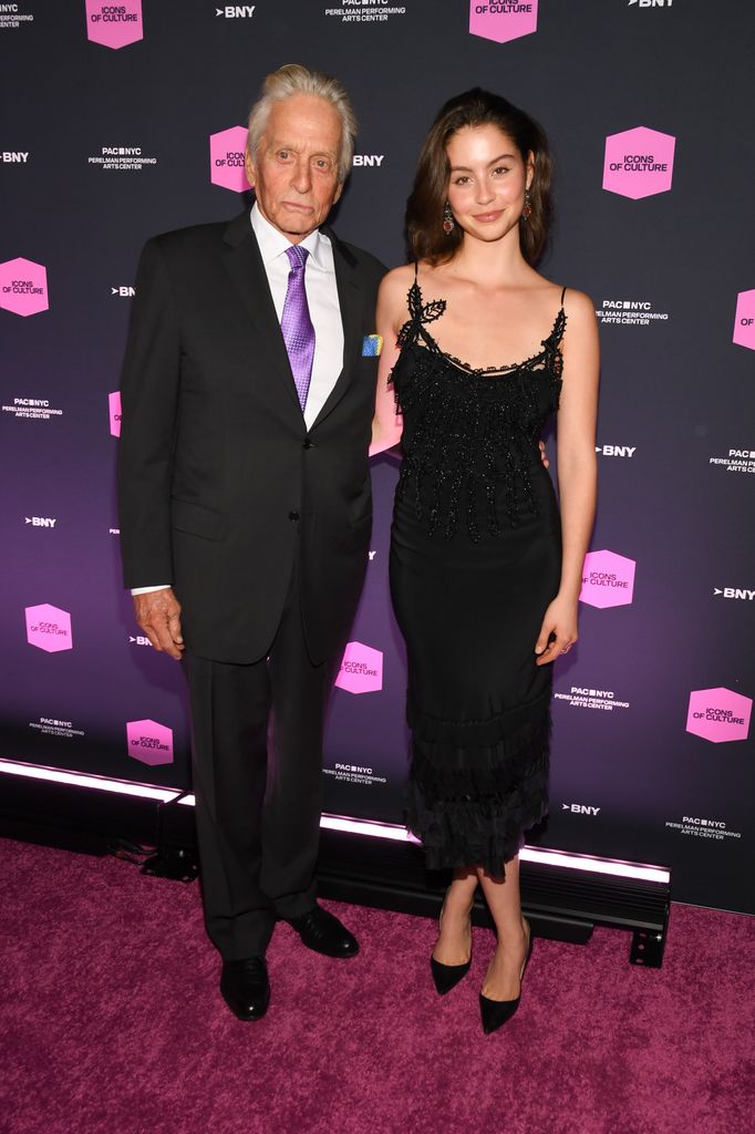 carys michael douglas nyc gala