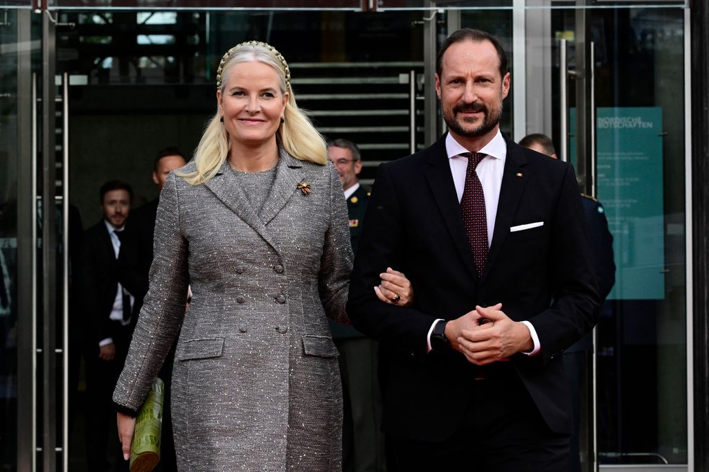 Crown Princess Mette-Marit of Norway and Crown Prince Haakon of Norway