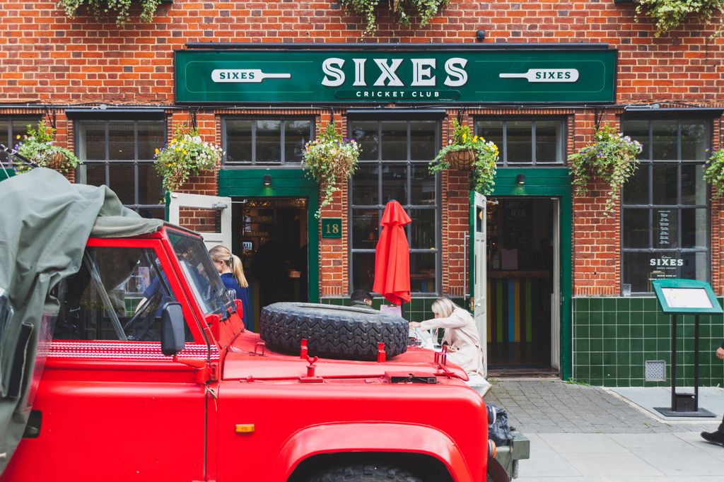 Get batting and fill up on Indian street food courtesy of Sixes Party Cricket and Kricket
