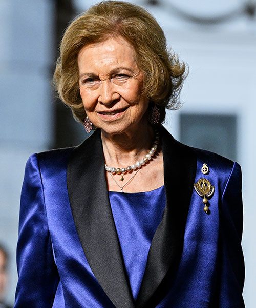 Queen Sofia of Spain pictured in October 2022