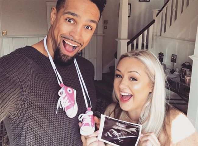 ashley banjo expecting first baby