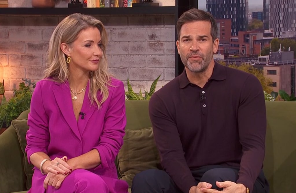 Helen Skelton and Gethin Jones on Morning Live