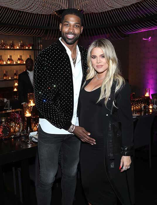 Khloe with Tristan Thompson