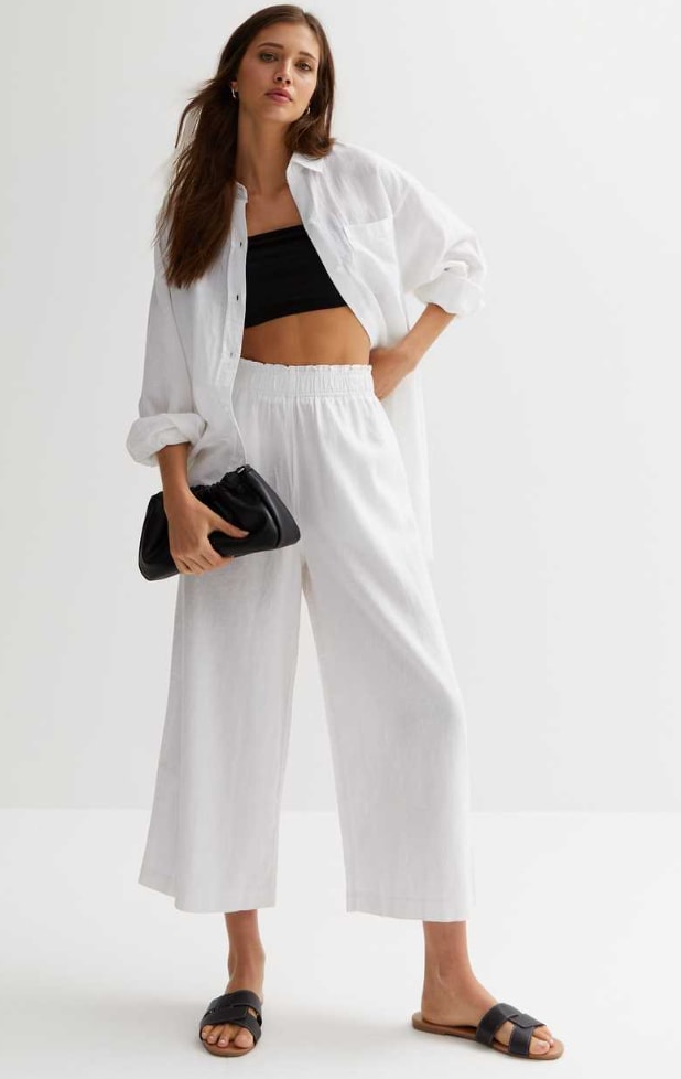New Look co-ord in white