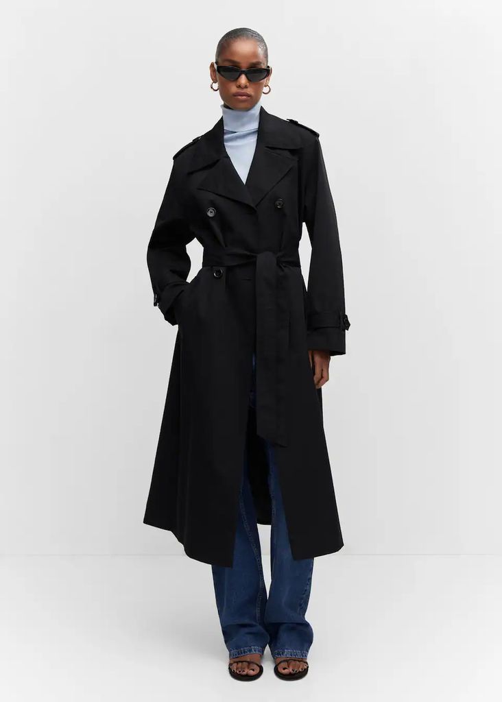 Mango trench coat