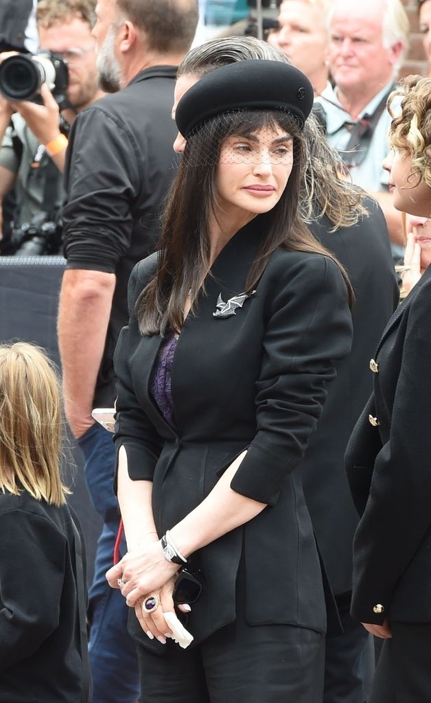 Aimee Osbourne aux funérailles d'Ozzy Osbourne 
