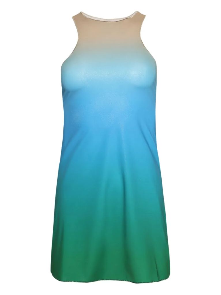 Dégradé Halterneck Dress