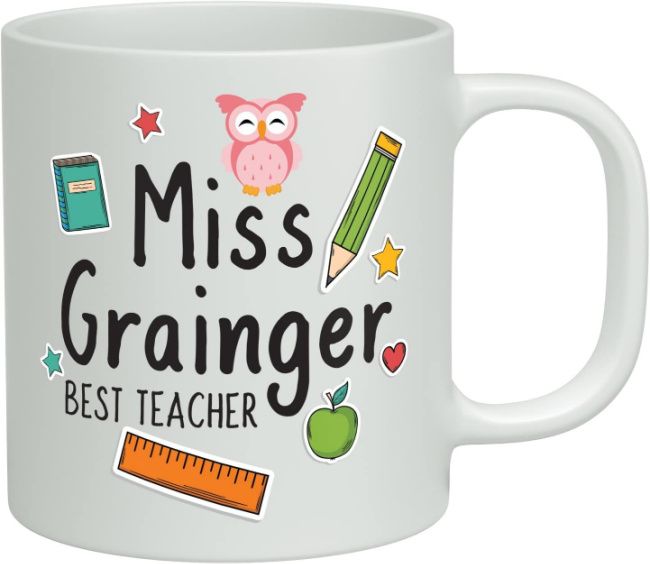 personalised mug for teacher