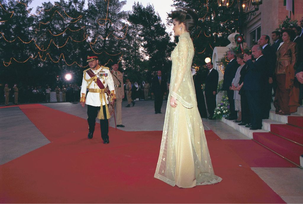 Arrival of King Abdullah and Queen Rania at Raghadan Palace