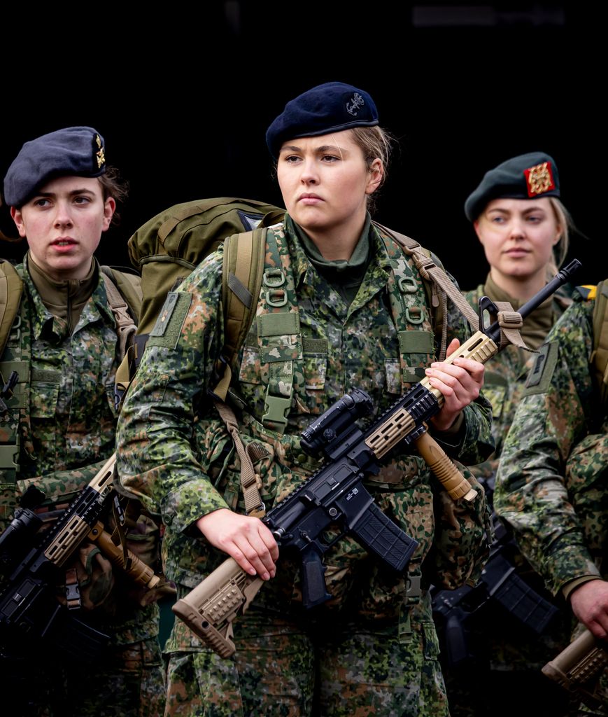 Princess Amalia of The Netherlands completes her general military training and is promoted to corporal at General Spoor Barracks on January 23, 2026 i