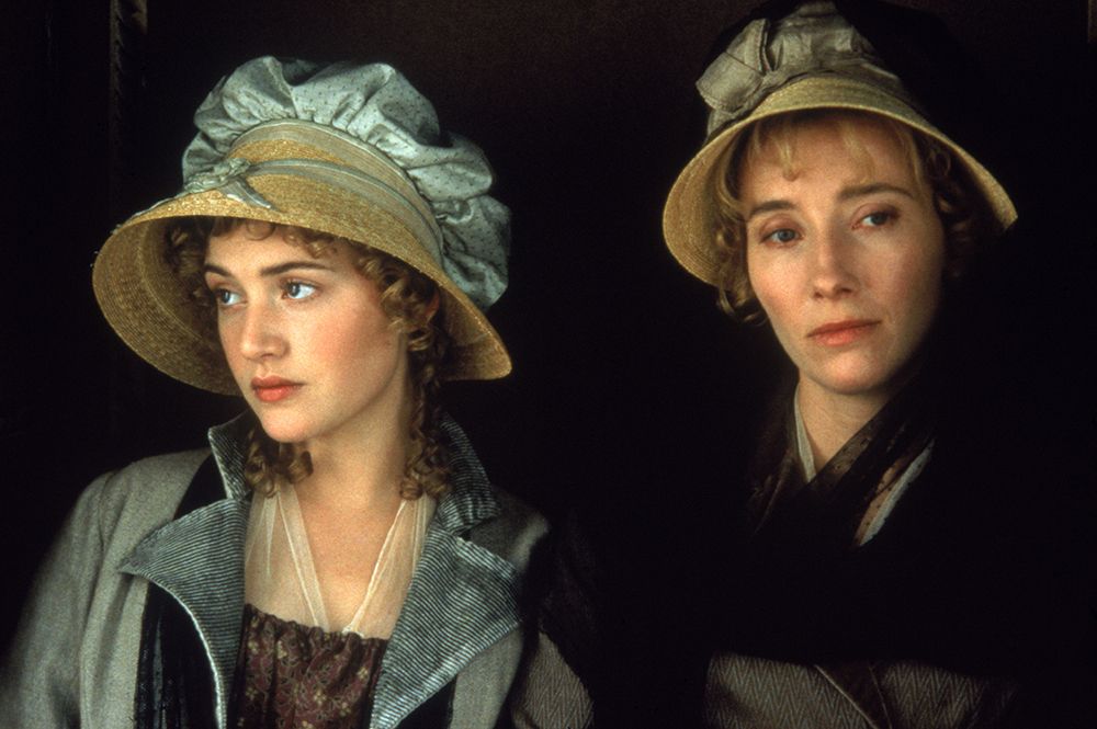 Kate Winslet and Emma Thompson in Sense and Sensibility 