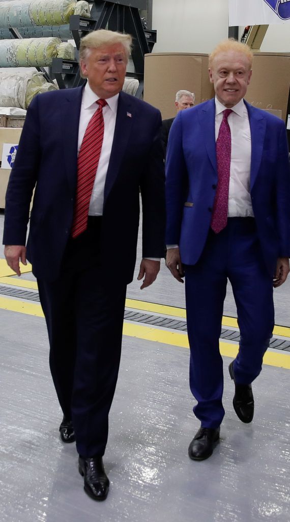 President of the United States Donald Trump was celebrating businessman Anthony Pratt