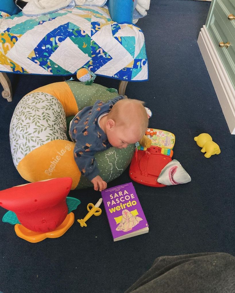 Sara Pascoe's youngest, Albie